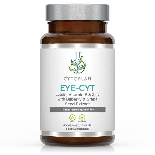 Cytoplan - Eye Support - 60 Vcaps – Cytoplan förpackning