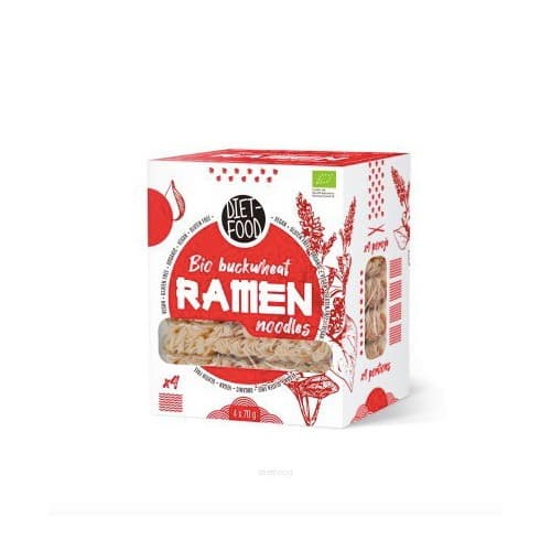Diet-food - Bio Buckwheat Ramen Noodles – Diet-Food förpackning