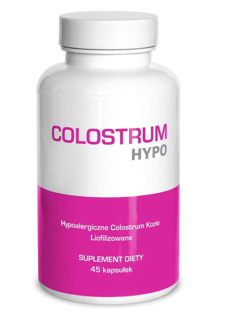 Genoscope - Colostrum Hypo - 45 Caps – genoscope förpackning
