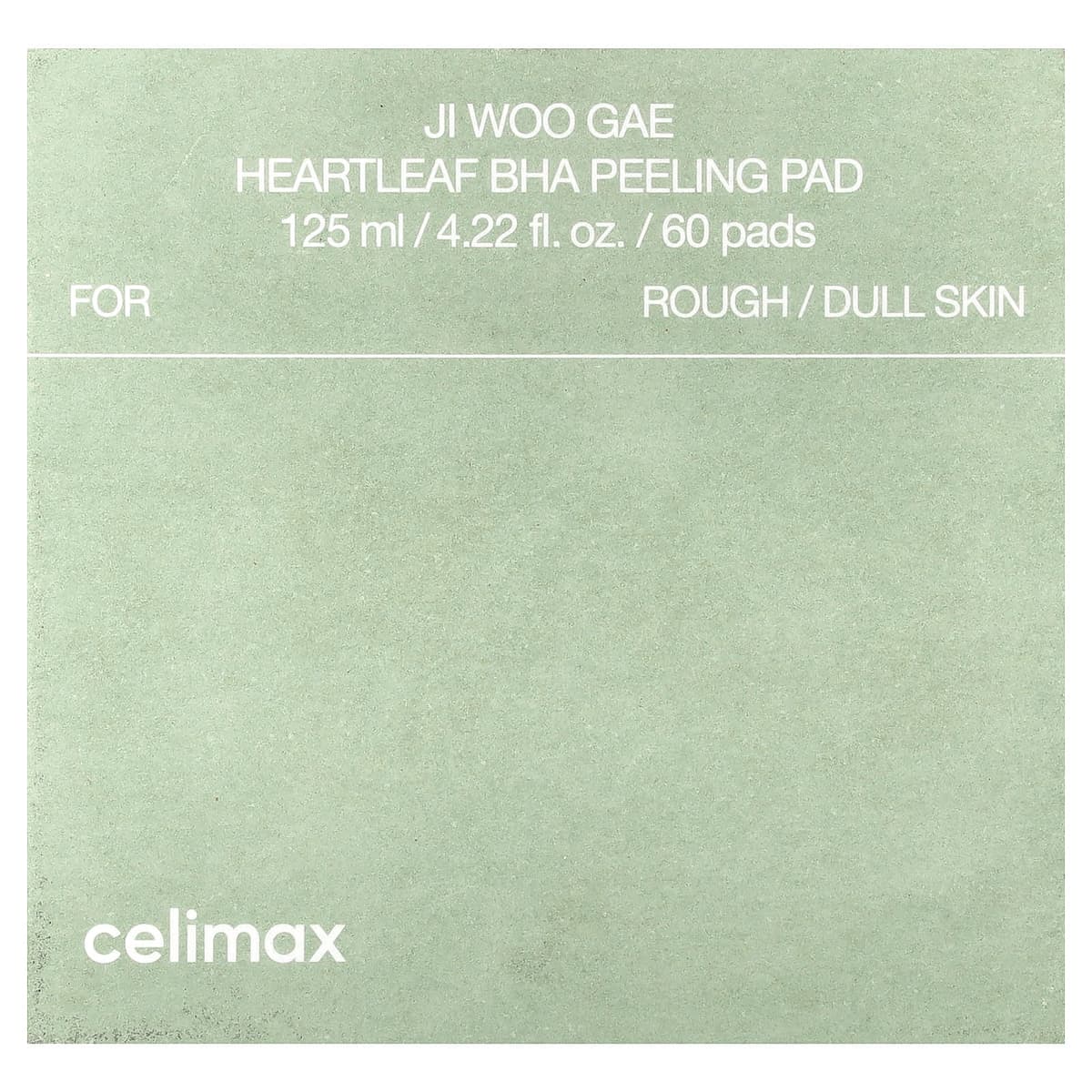 celimax - Hjärtblad BHA-peelingpads - 60 st, 125 ml, 60 pads
