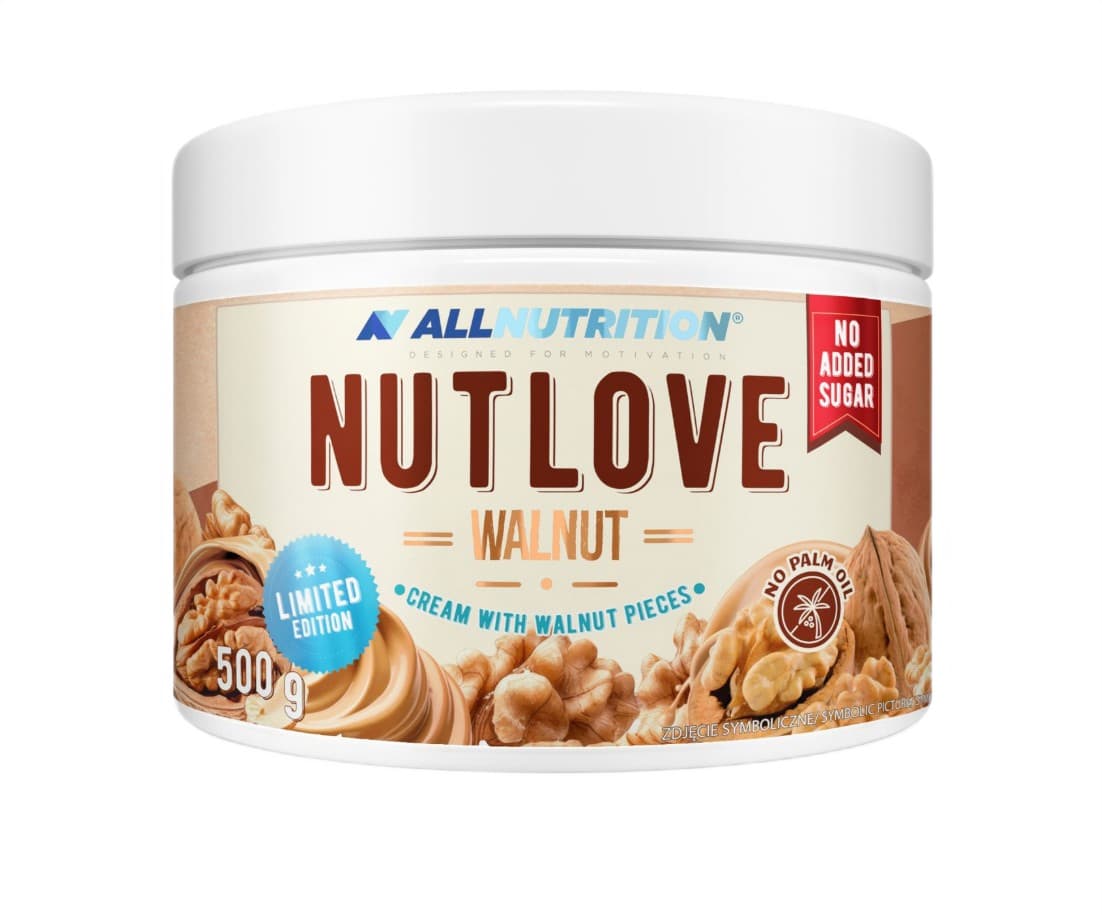 AllNutrition - Nutlove Walnut - 500g – Allnutrition förpackning