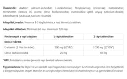 Natur Tanya - Luomu C-vitamiini 500 - 100 tablettia