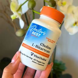 Doctor's Best - Choline L-Bitartrate, 550mg - 60 Vcaps