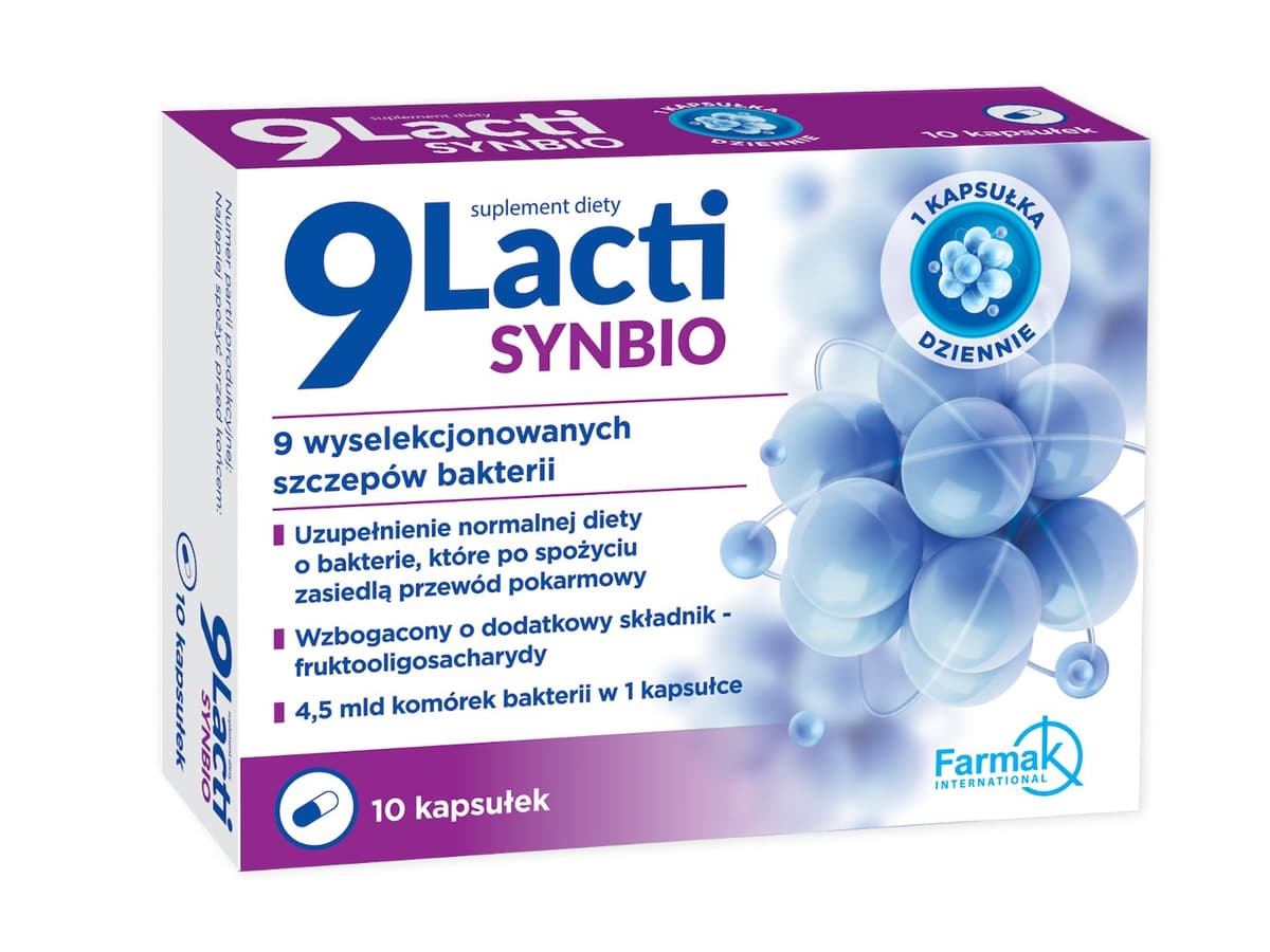 Farma International - 9Lacti Synbio - 10 Caps