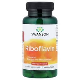 Swanson - Riboflaviini-vitamiini B-2 - 100 Kaps