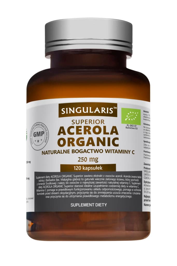Singularis - Superior Acerola Organic – Singularis förpackning