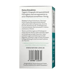 Nature Love - Collagen & Hyaluronic Acid Complex - 120 Caps