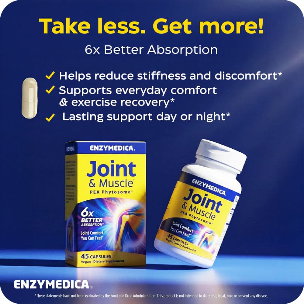 Enzymedica - Led & Muskel Pea Phytosome - 45 vcaps