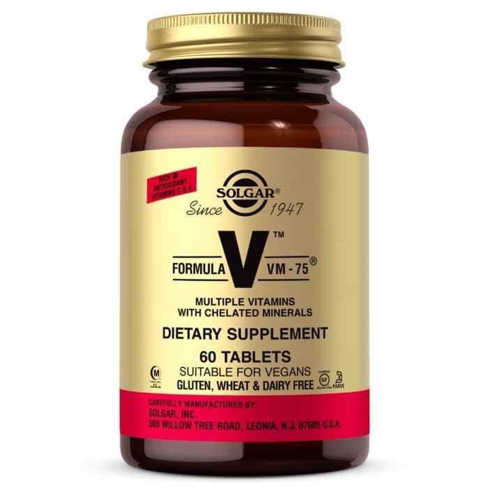 Solgar - Formula V VM-75 – Solgar förpackning