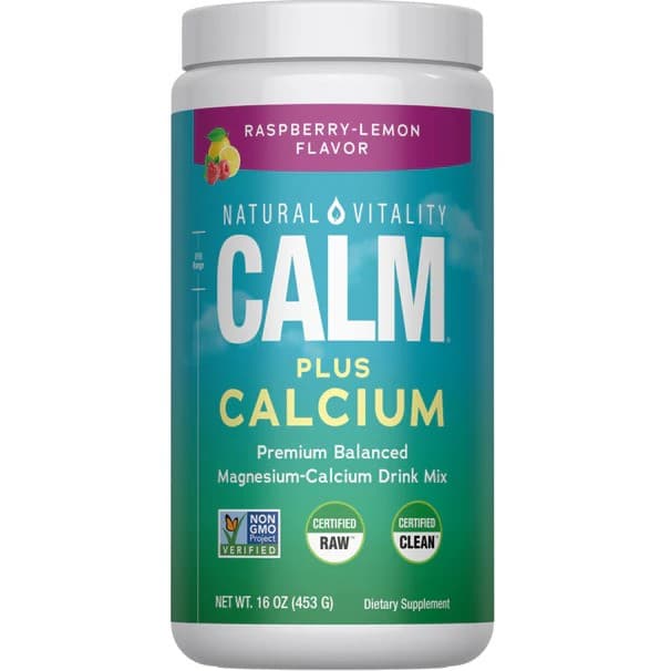 Natural Vitality - Natural Calm Plus Calcium – Natural Vitality förpackning