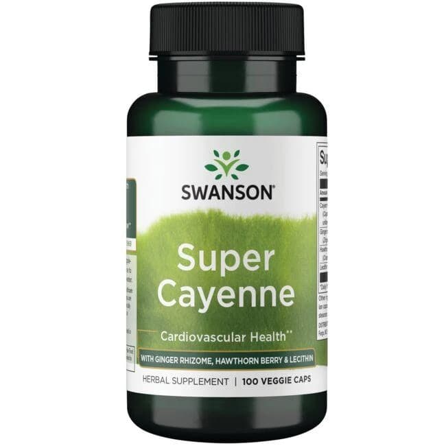 Swanson - Super Cayenne - 100 Vcaps