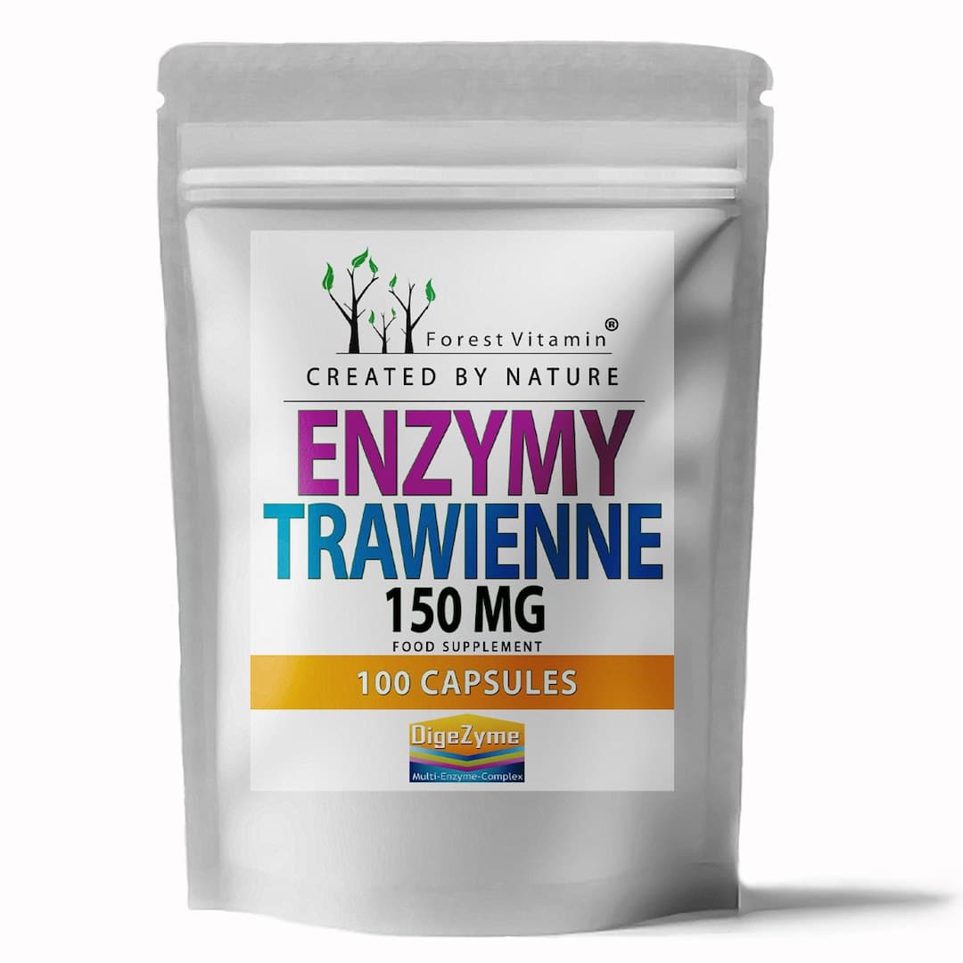 Forest Vitamin - Digestive Enzymes - 100 Capsules – Forest Vitamin förpackning
