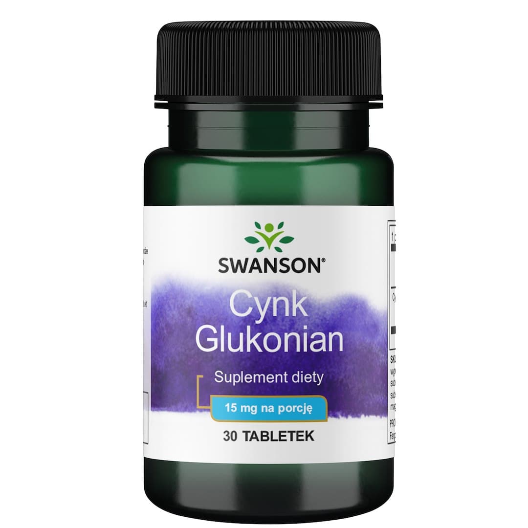 Swanson - Zinc Gluconate – Swanson förpackning