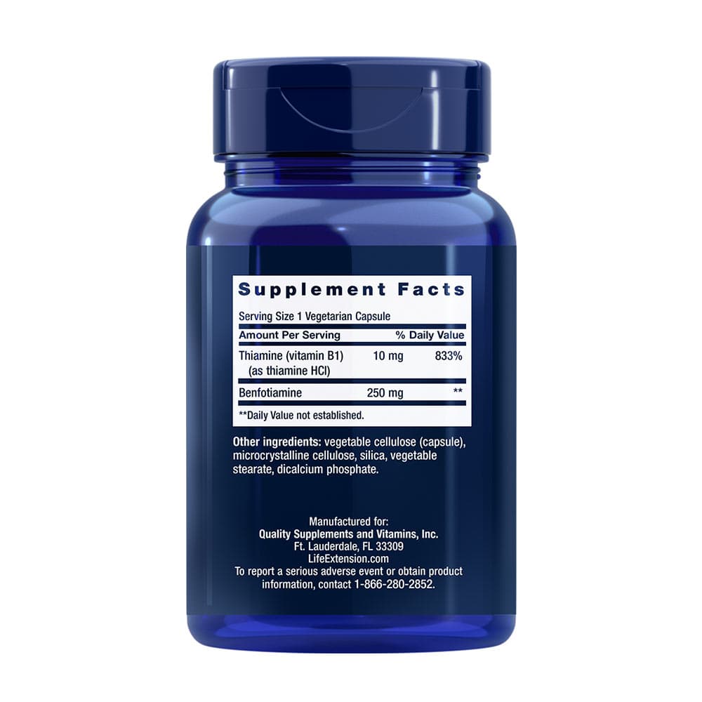 Life Extension - Mega Benfotiamine - 120 Vcaps