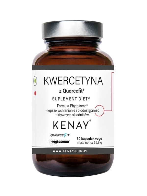 Kenay - Quercetin With Quercefit - 60 Caps – Kenay förpackning
