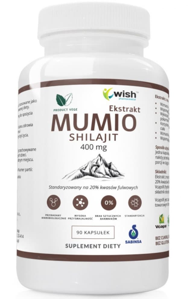 Wish - Mumio Shilajit Extract - 90 Caps – Wish