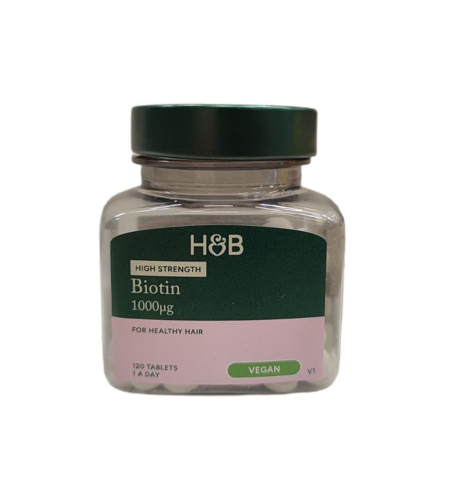 Holland & Barrett - Biotin – Holland & Barrett förpackning
