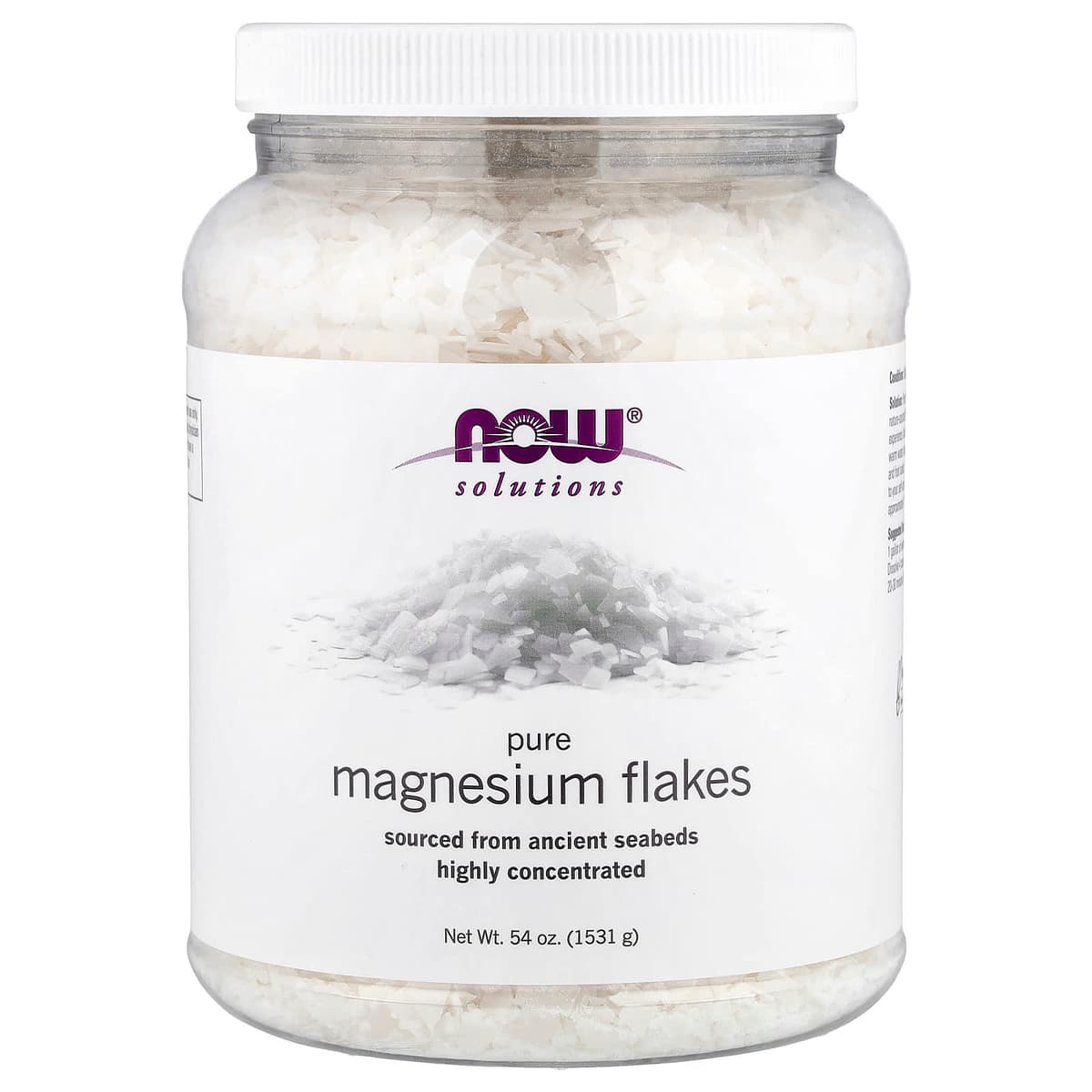 NOW Foods - Magnesium Flakes - 1531g