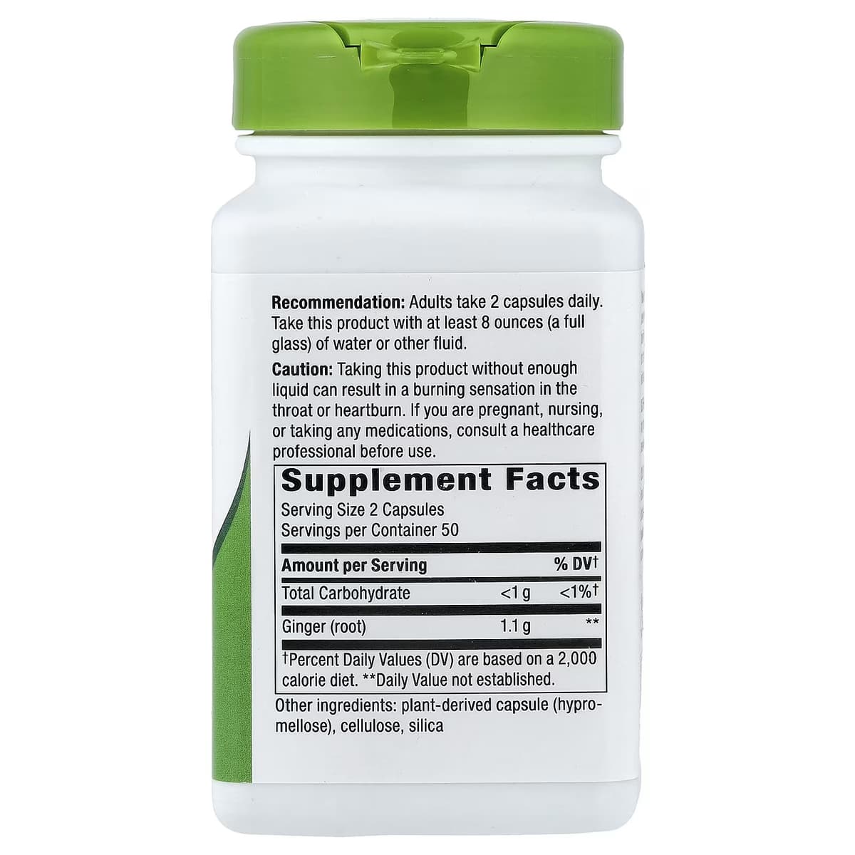 Nature'S Way - Ginger Root - 100 Vcaps