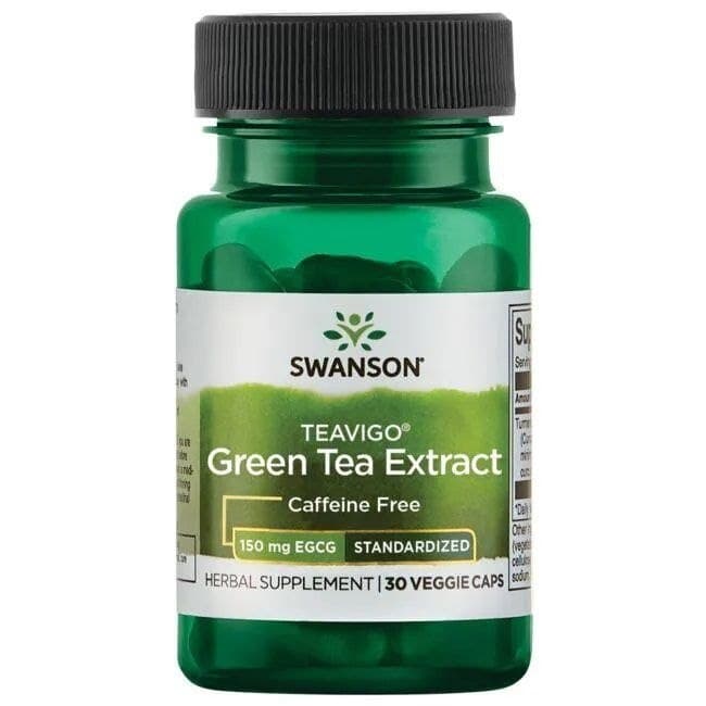 Swanson - Teavigo Green Tea Extract 90% Egcg (30 Vcaps) – Swanson förpackning