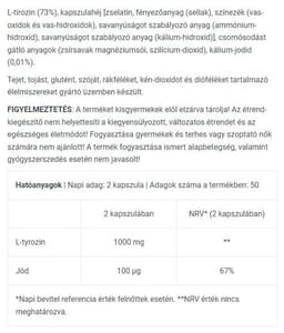 BioTechUSA - L-Tyrosine - 100 Caps