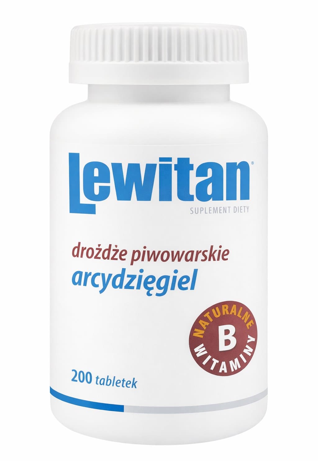Lewitan - Brewer'S Yeast Masterwort - 200 Tabletek (200 Tabs)