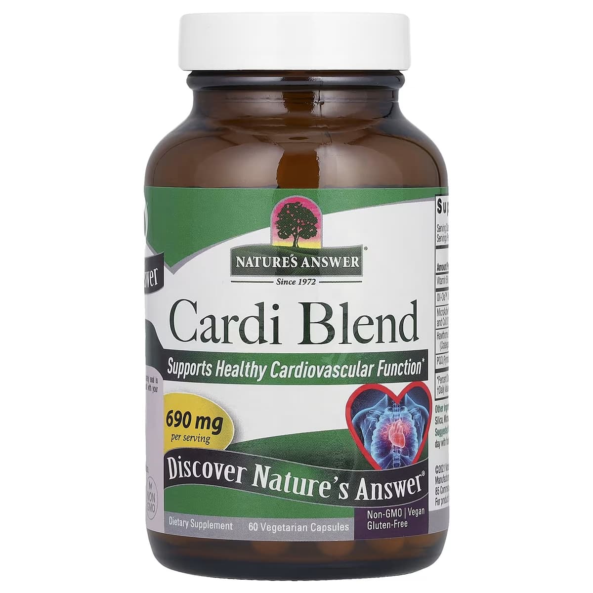 Nature's Answer - Cardi Blend - 60 Vcaps