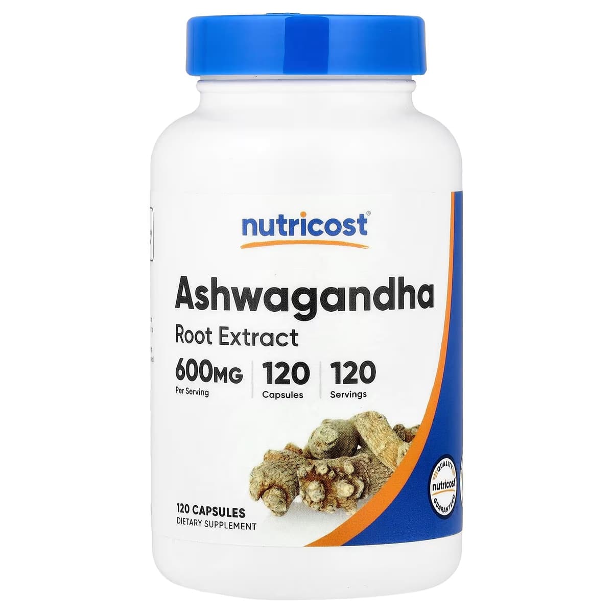 Nutricost - Ashwagandha Rod - 120 Kapsler