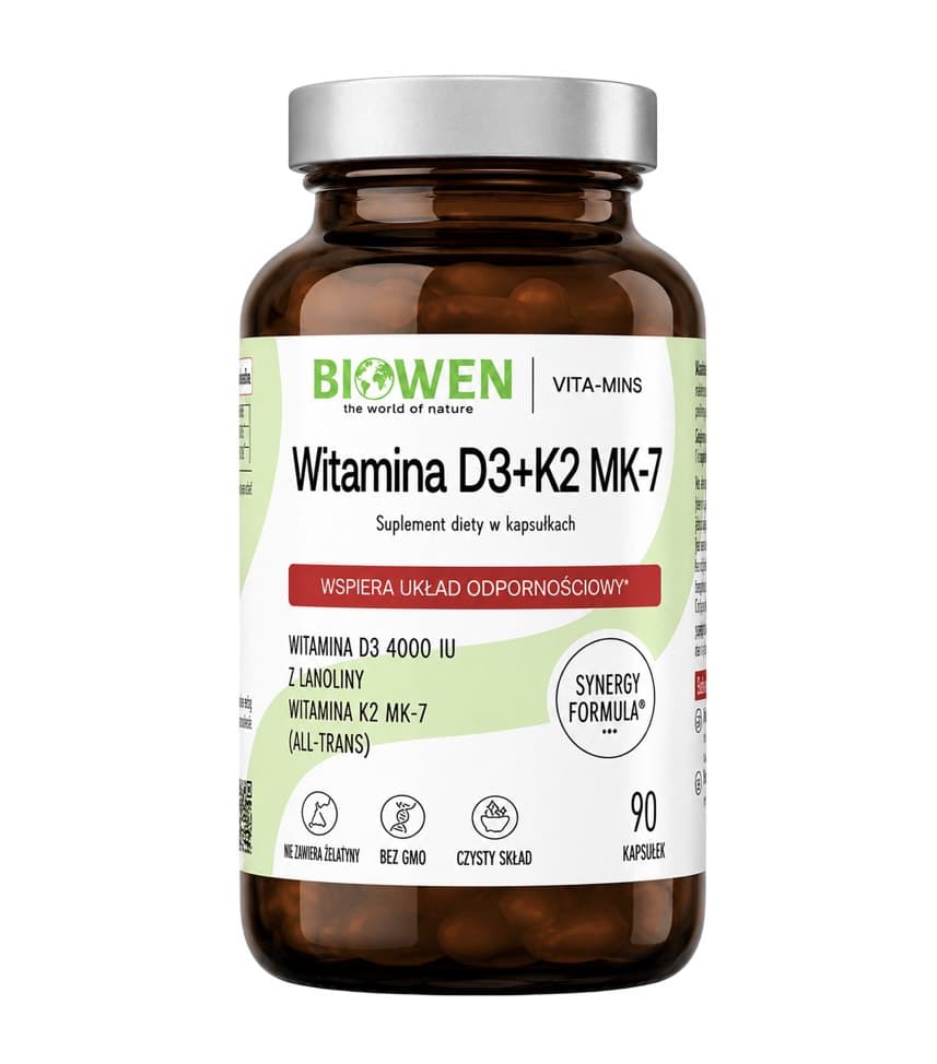 Biowen - Vitamin D3+K2 Forte