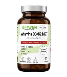 Biowen - Vitamin D3+K2 Forte