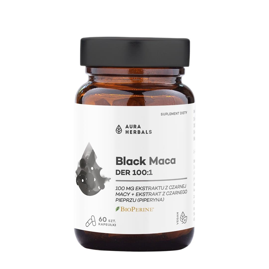 Aura Herbals - Black Maca - 60 Caps