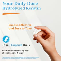 Doctor's Best - Hydrolyzed Keratin, 500mg - 60 Vcaps