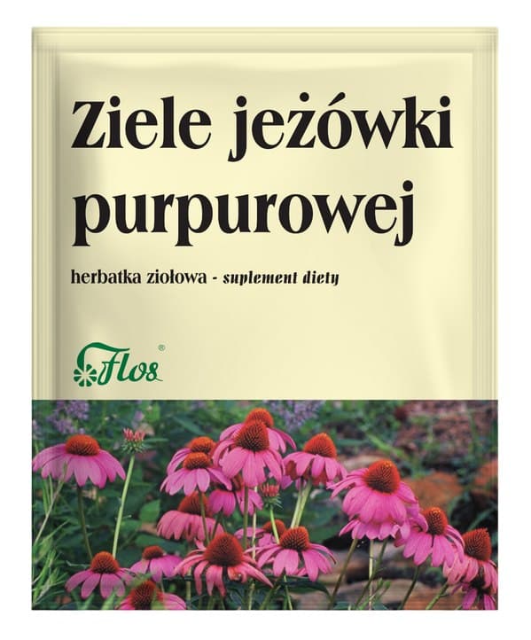 Flos - Purple Coneflower Herb 50g – Flos förpackning
