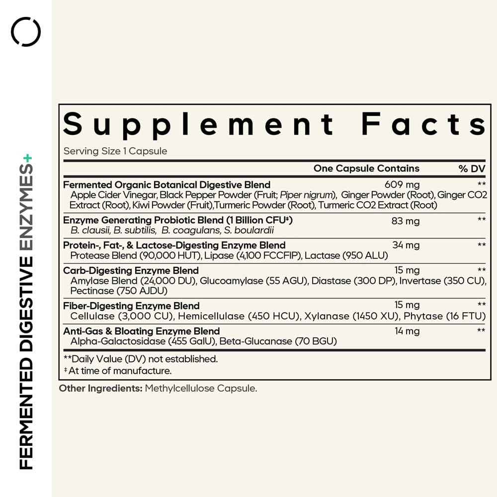 Codeage - Fermented Digestive Enzymes+