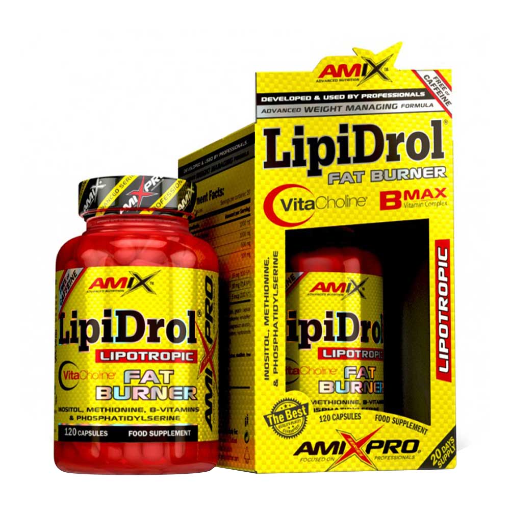 Amix - LipiDrol Fat Burner - 120 Capsules