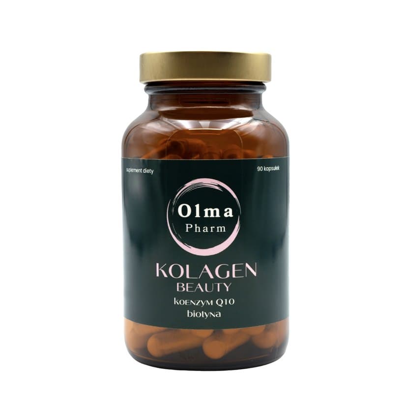 Olma Pharm - Collagen Beauty With Coenzyme Q10 And Biotin - 90 Caps – Olma Pharm förpackning