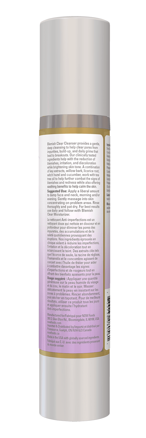 Now Foods - Blemish Clear Gel Cleanser - 118ml
