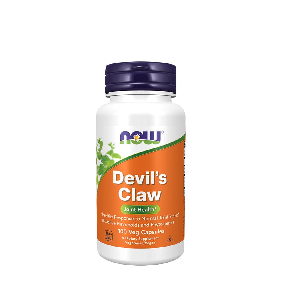 NOW Foods - Devil'S Claw Root (100 Vcaps) – NOW Foods förpackning