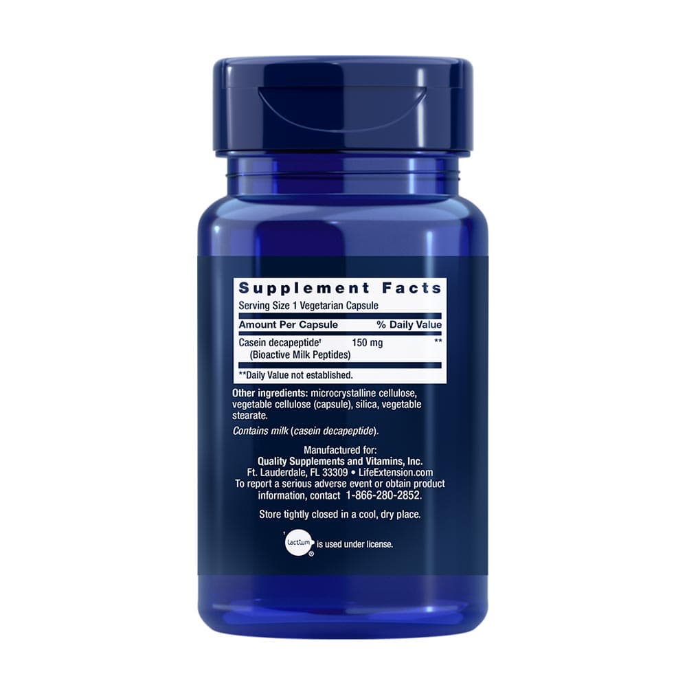 Life Extension - Bioactive Milk Peptides - 30 Caps