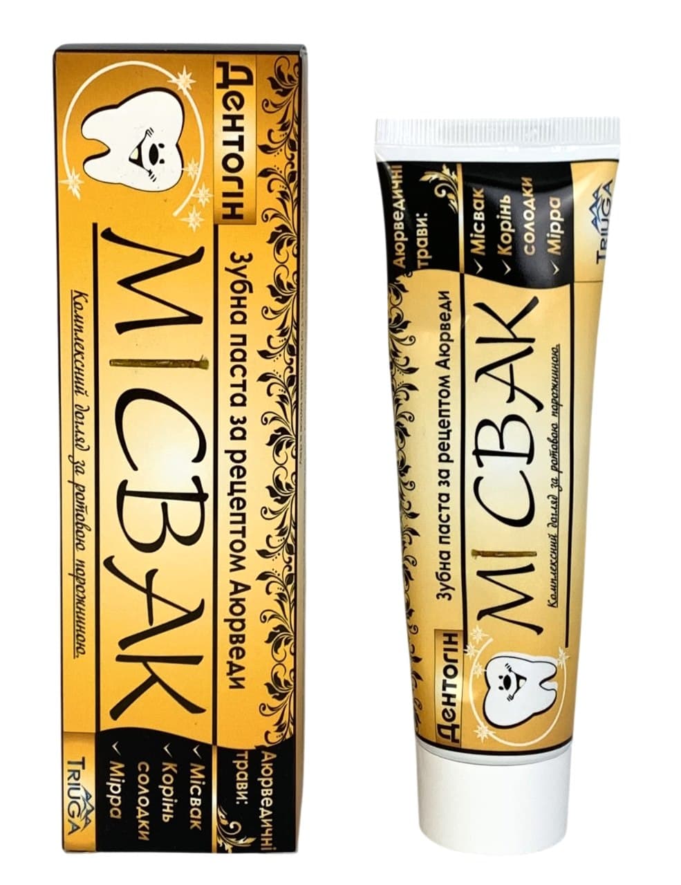 Triuga - Ayurvedic Toothpaste Miswak Fluoride-Free 100g