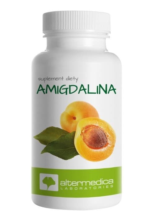 Alter Medica - Amygdalin - 60 Caps – Alter Medica förpackning