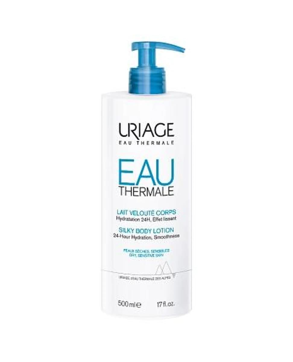 Uriage - Silky Body Lotion Dry Sensitive Skin 500 ml – Uriage förpackning
