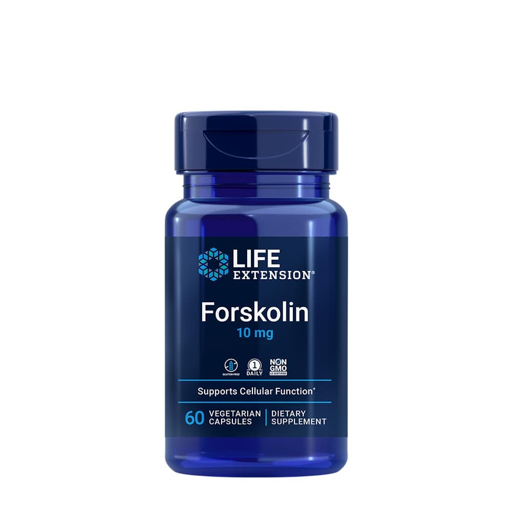 Life Extension - Forskolin - 60 Vegetarian Capsules – Life Extension förpackning