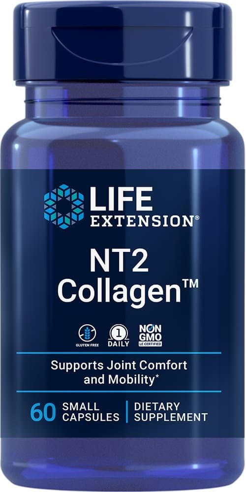 Life Extension - Nt2 Collagen - 60 Caps – Life Extension förpackning
