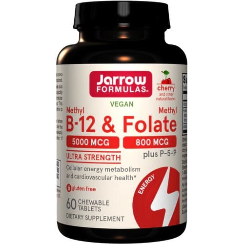 Jarrow Formulas - Methyl B-12 & Methyl Folate – Jarrow Formulas förpackning