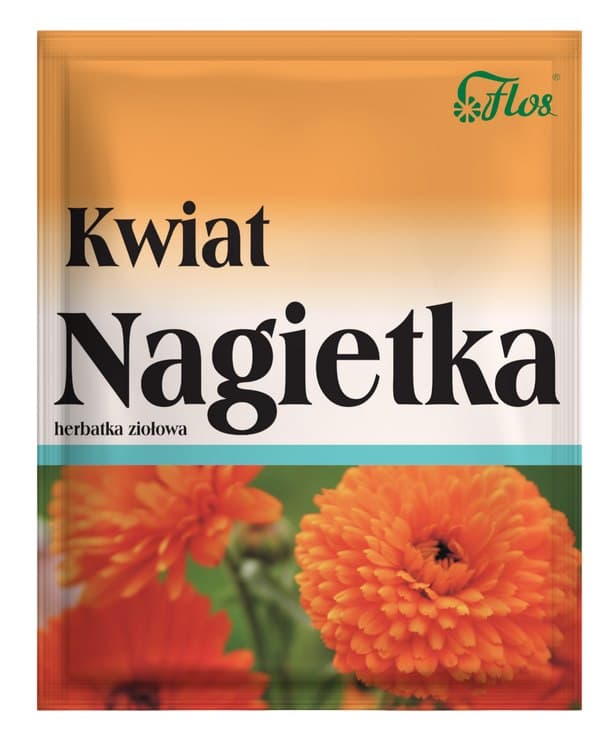 Flos - Calendula Flower - 50g – Flos förpackning