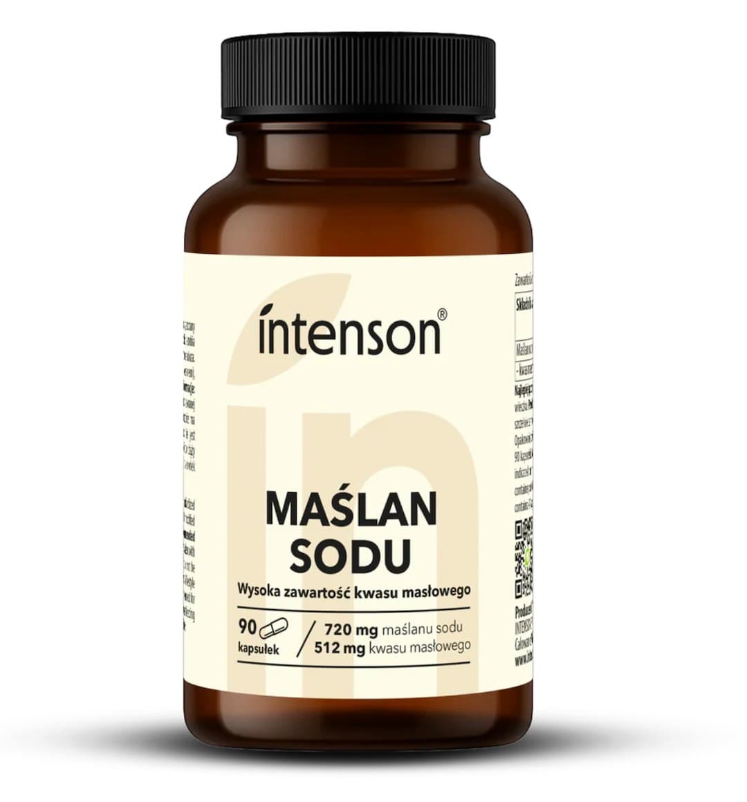 Intenson - Sodium Butyrate - 90 Caps – Intenson förpackning