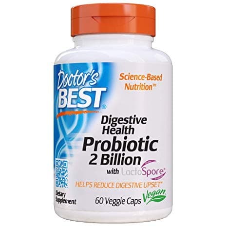 Doctor's Best - Digestive Health Probiotic - 60 Vcaps