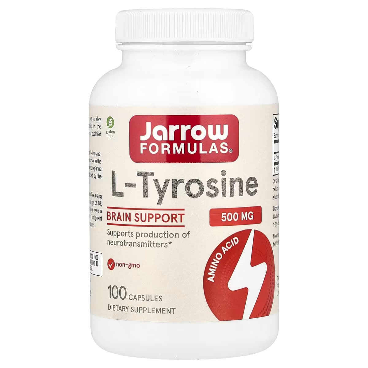 Jarrow Formulas - L-Tyrosine - 100 Caps