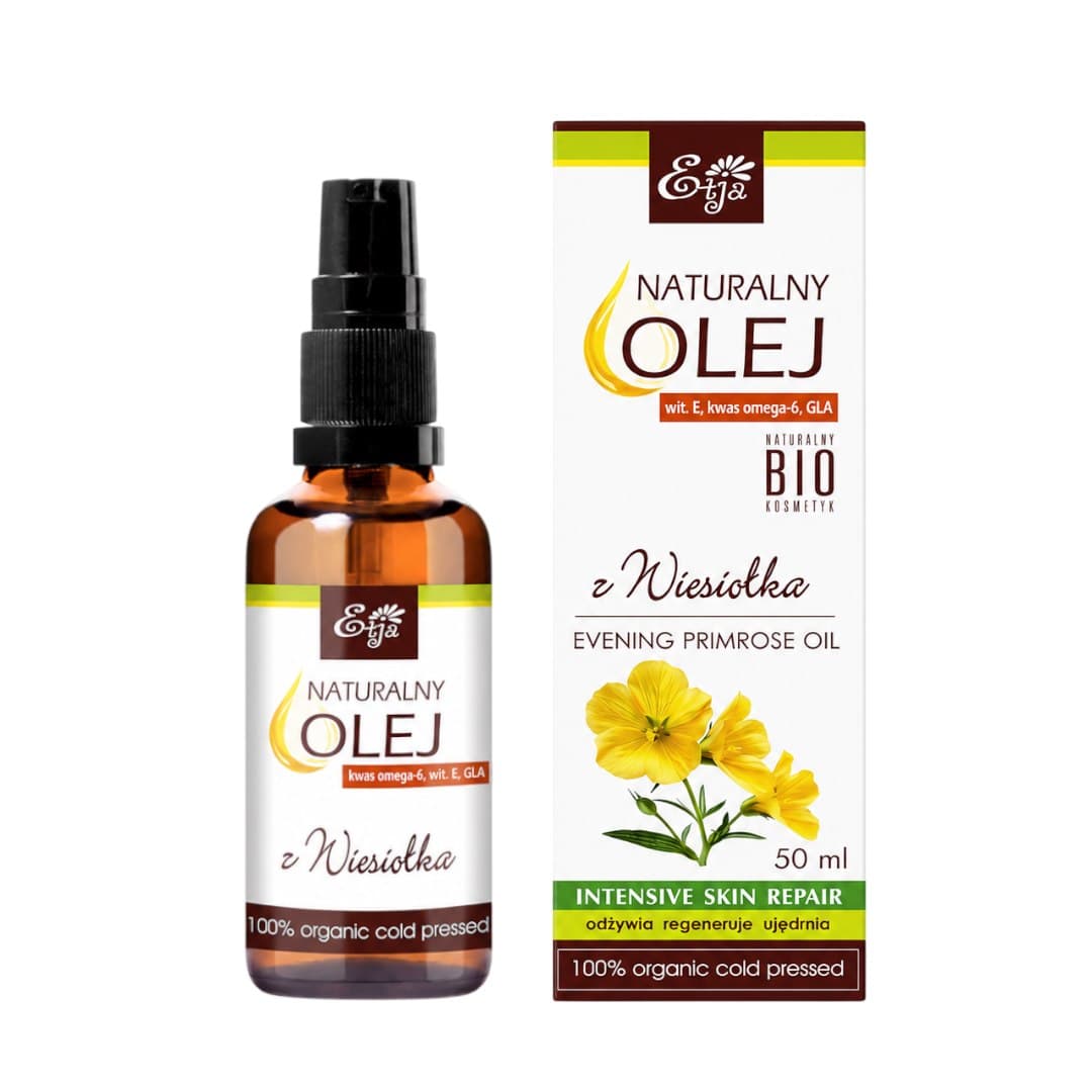 Etja - Evening Primrose Oil - 50ml – Etja förpackning